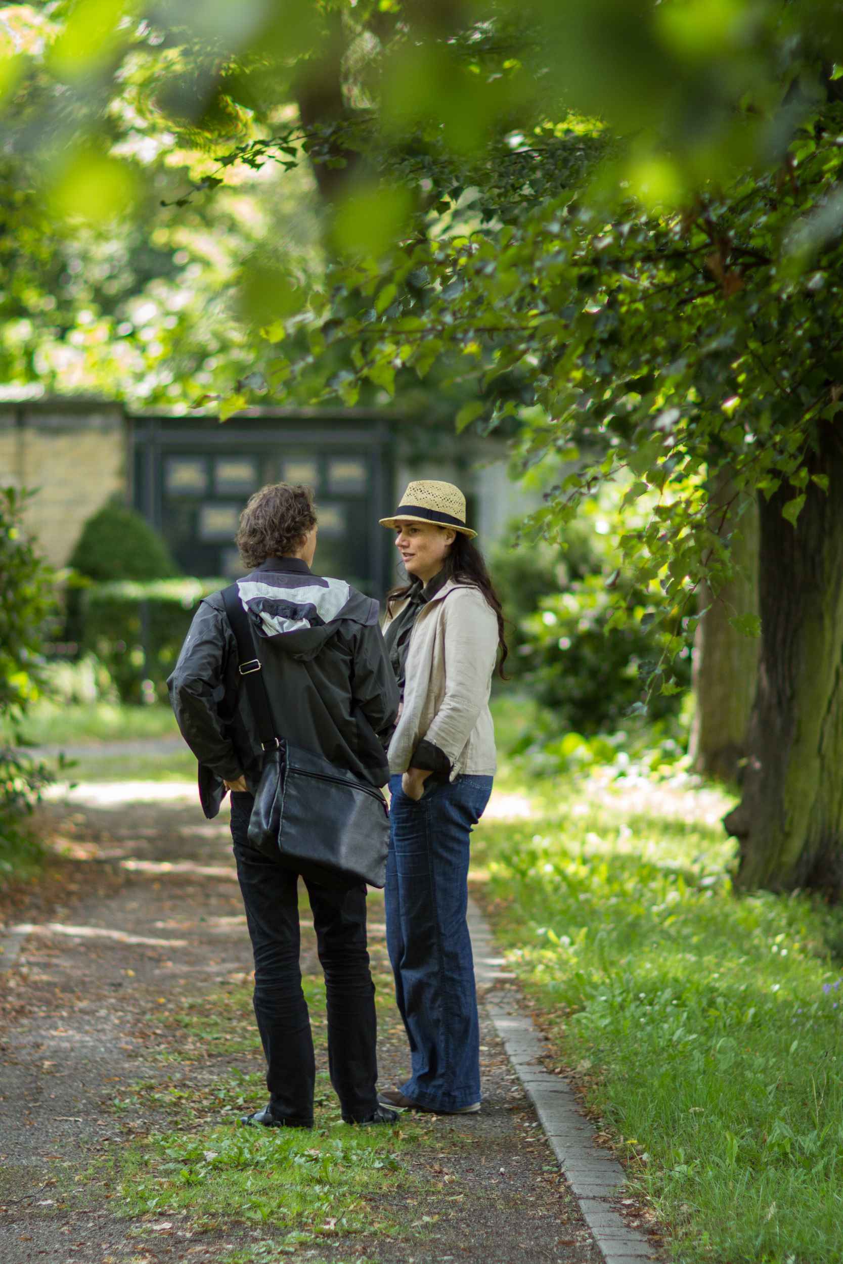 Bertram Weisshaar im Gespräch mit Petra Mattheis.