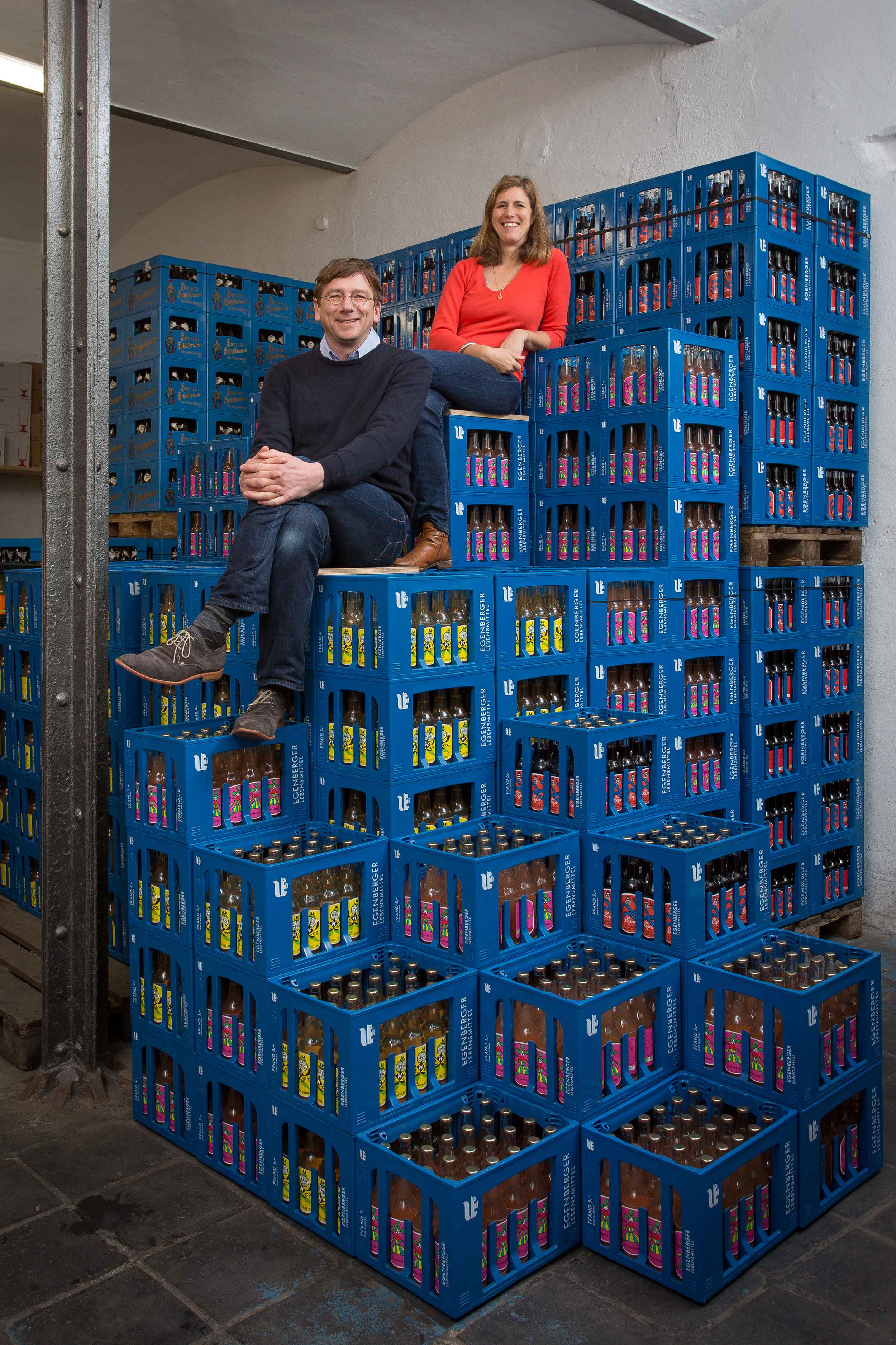 Thilo Egenberger und Julia Wolff sind »Egenberger Lebensmittel«