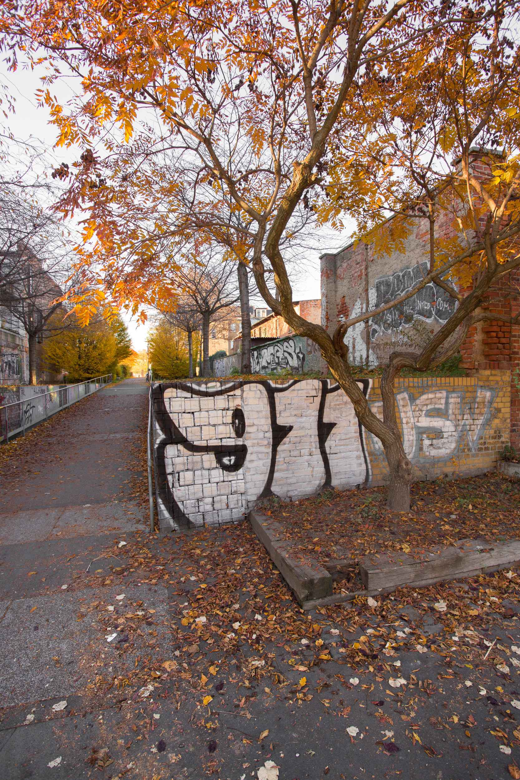Wegeverbindung zwischen Henriettenpark und Lützner Straße.