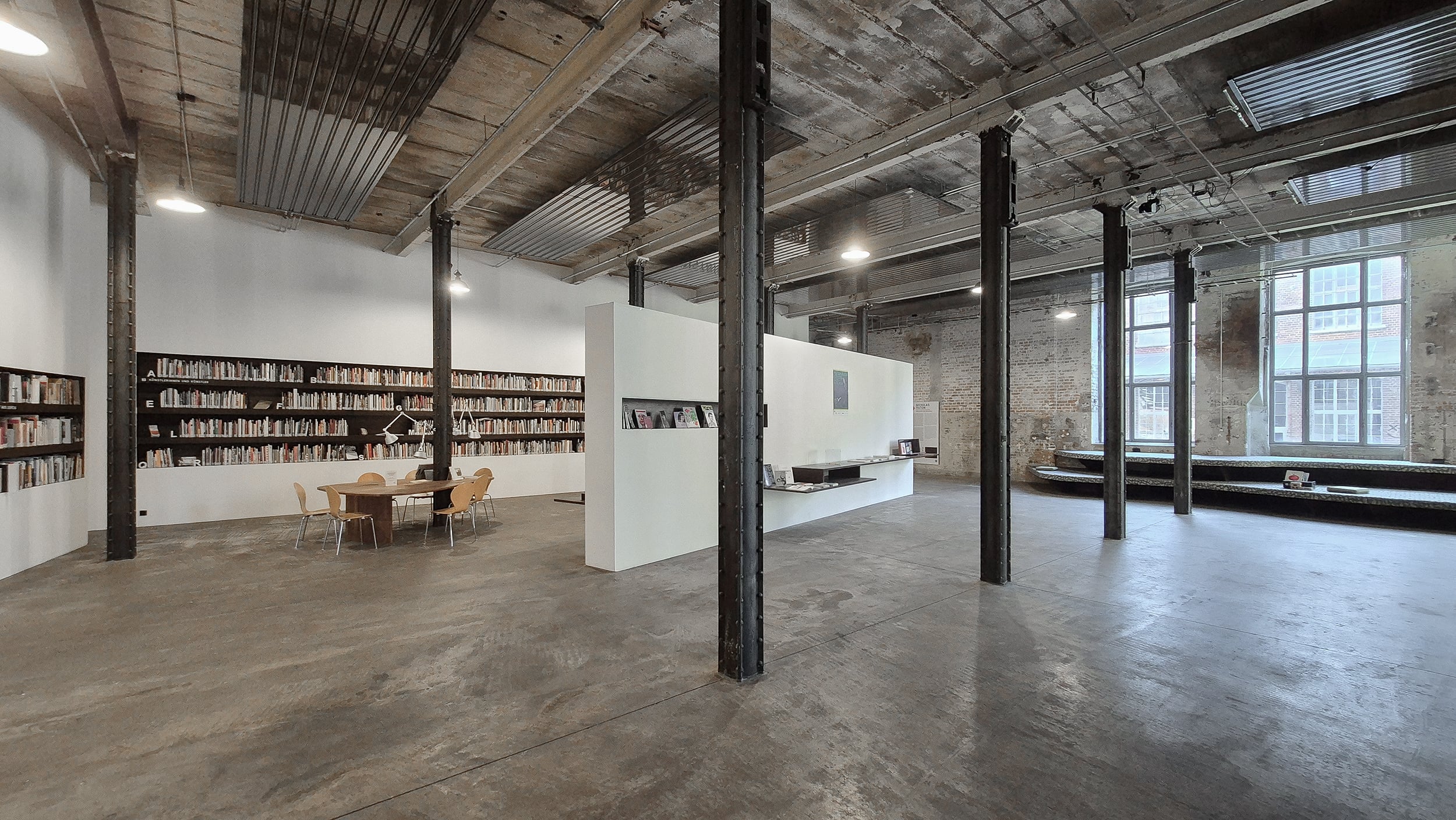 Besucherzentrum der Halle 14 in der Baumwollspinnerei Leipzig