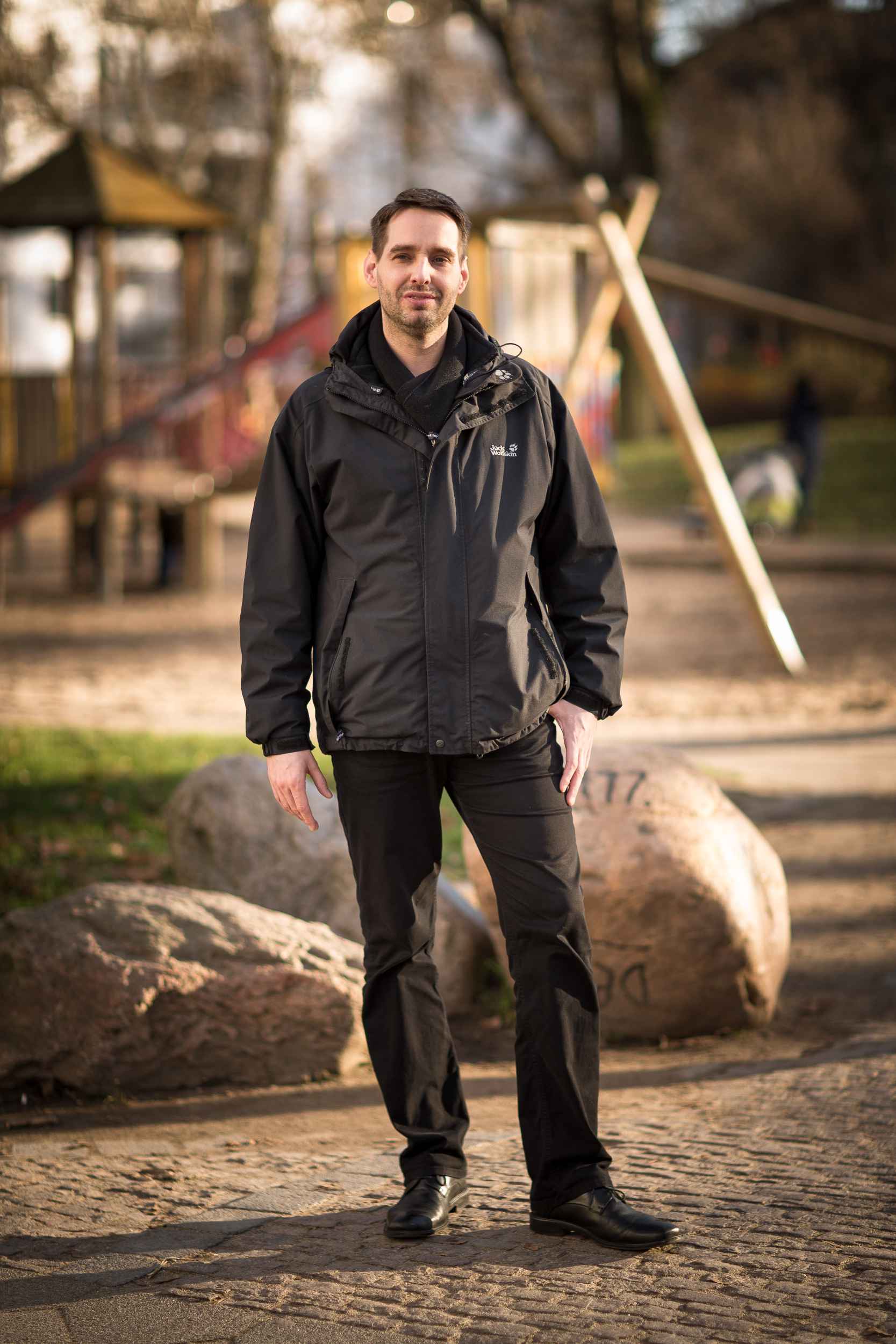 Tobias Habermann ist Quartiersmanagement des Stadtteils Lindenau.