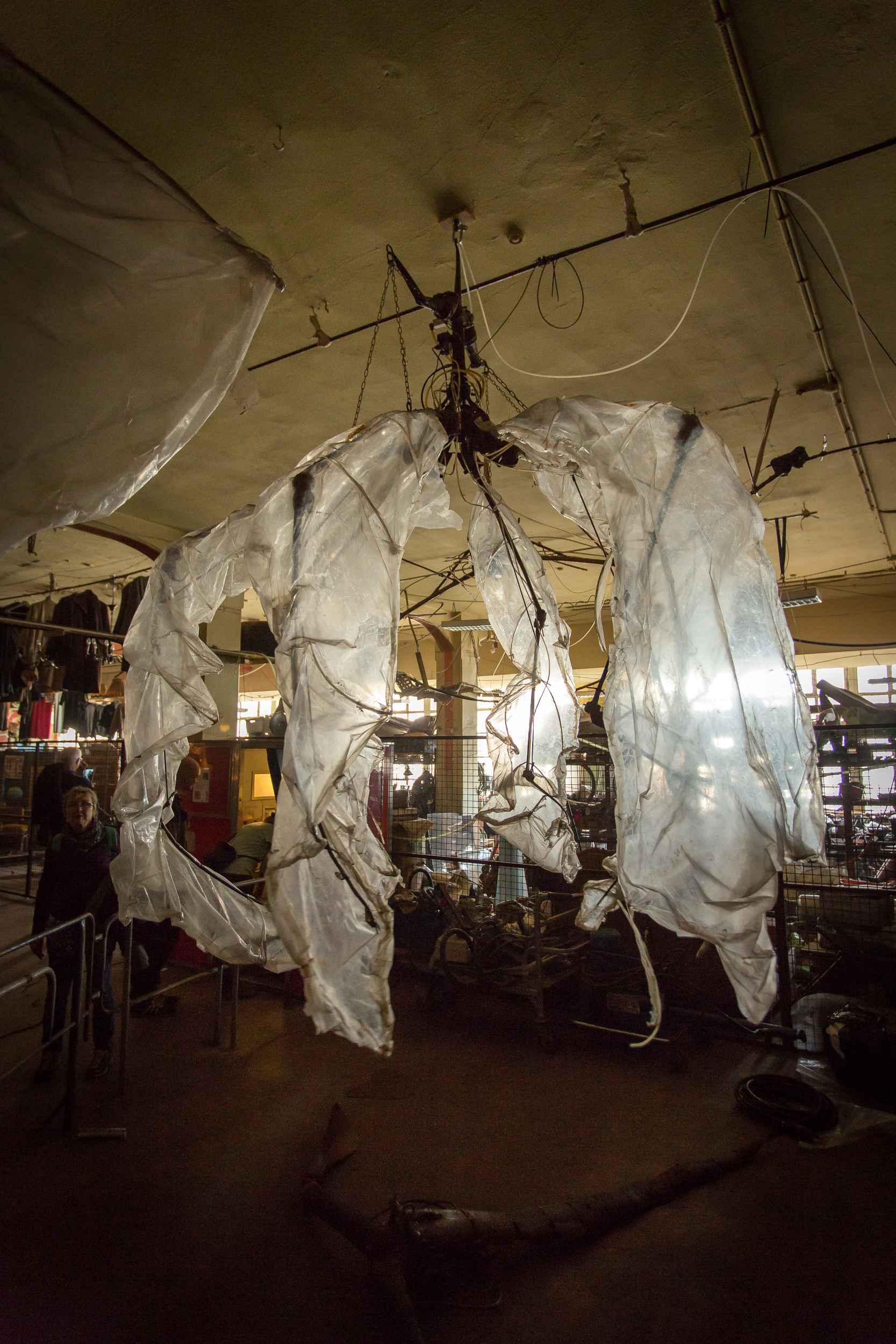 Eine Konstuktion von Jim Whiting in Bewegung.