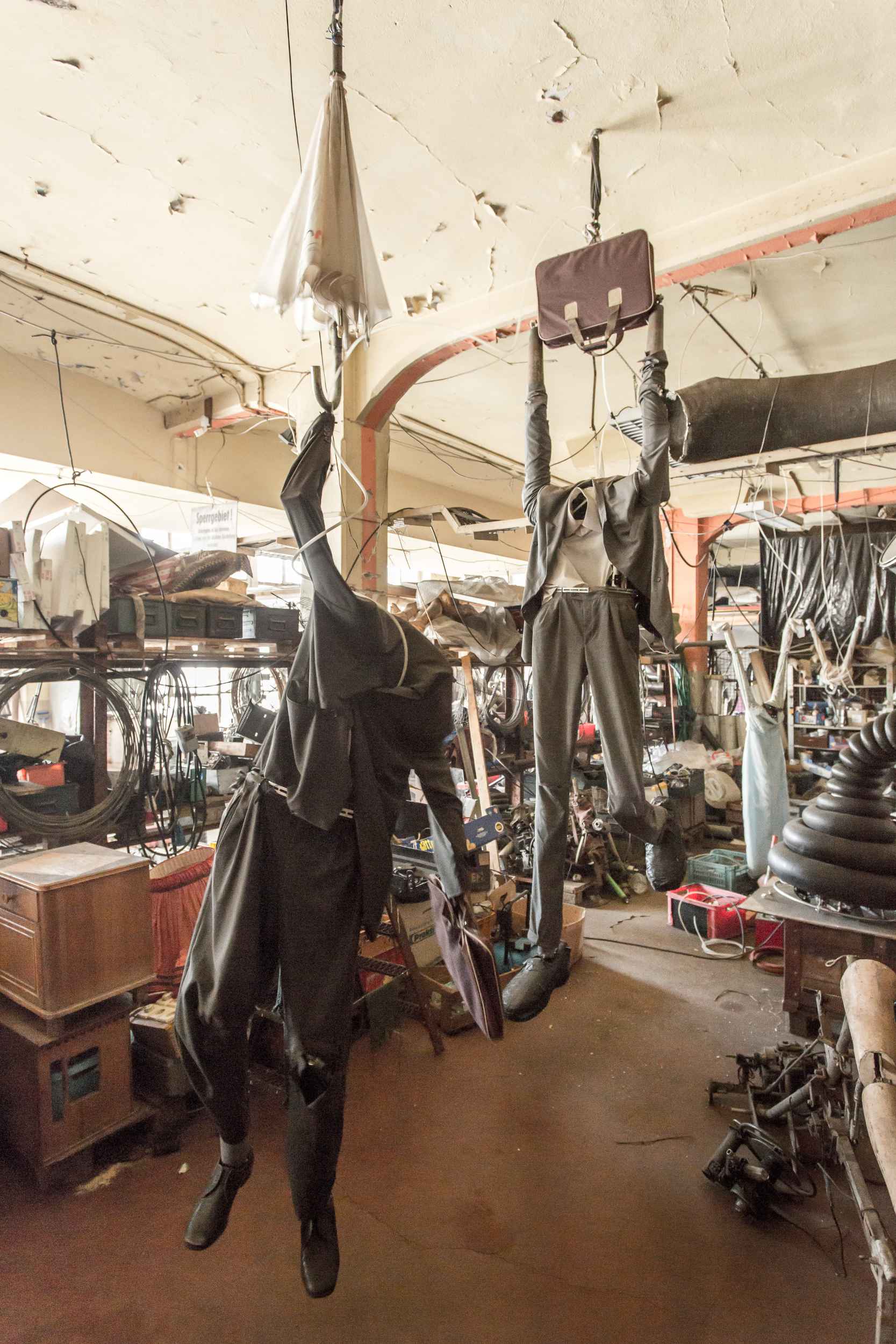 Ein Blick in die Werkstatt von Jim Whiting.